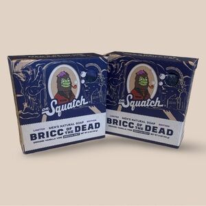 Dr Squatch - 2-Pack Limited Edition Bricc of the Dead - Ground Vanilla -  NWT